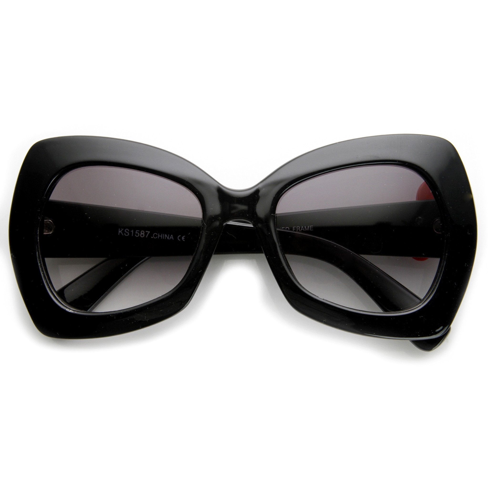Oversize Butterfly Sunglasses