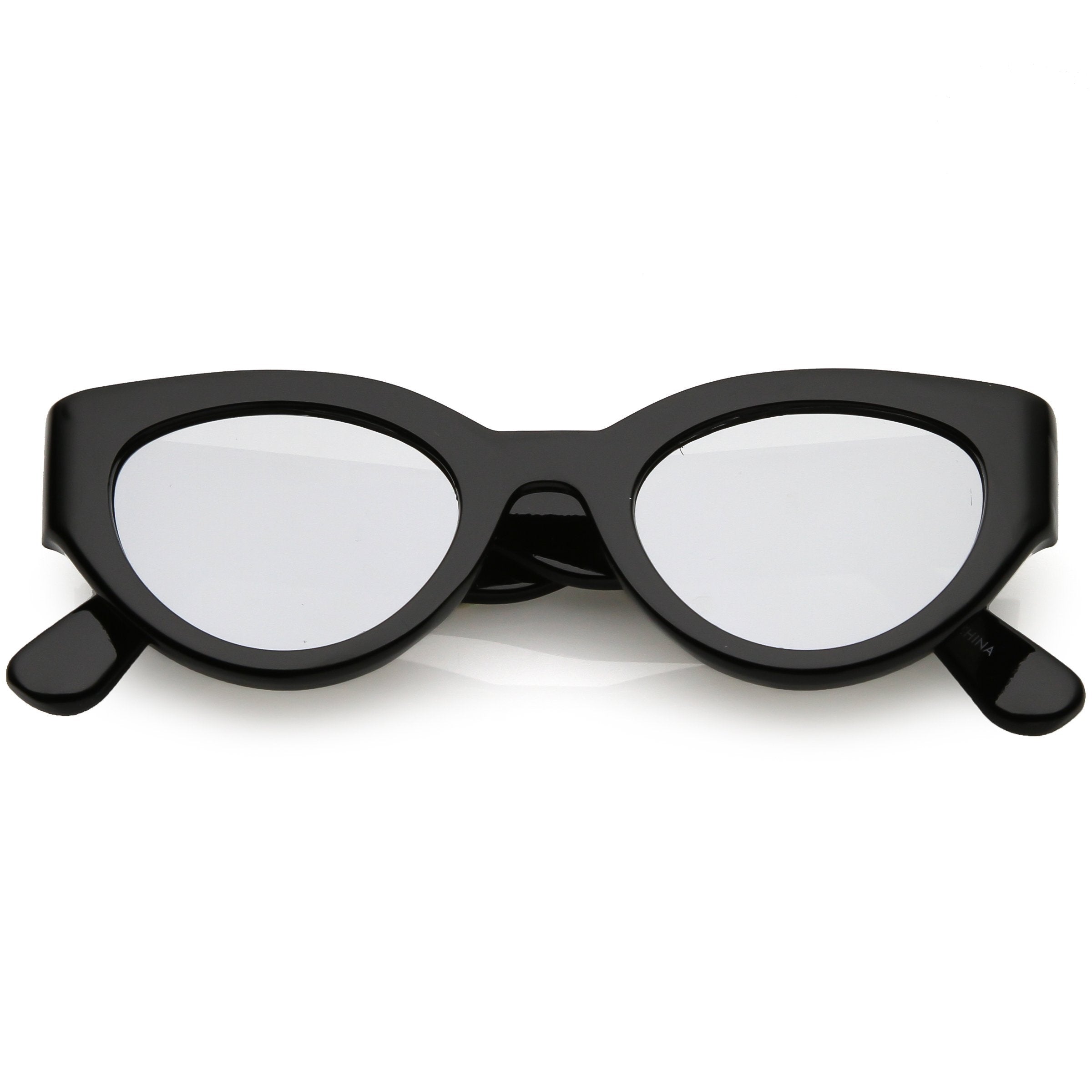Oval Mirrored Sunglasses